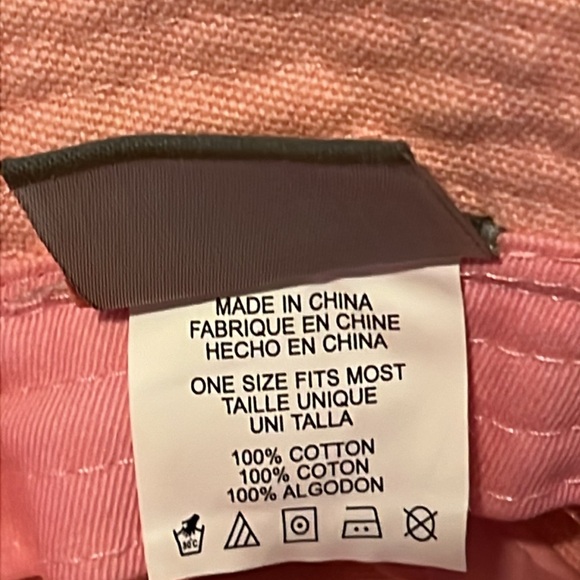 Bass Pro Shops Pink Distressed Bucket Hat - Picture 4 of 4